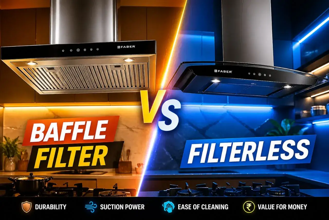 Baffle Filter Vs Filterless Chimney