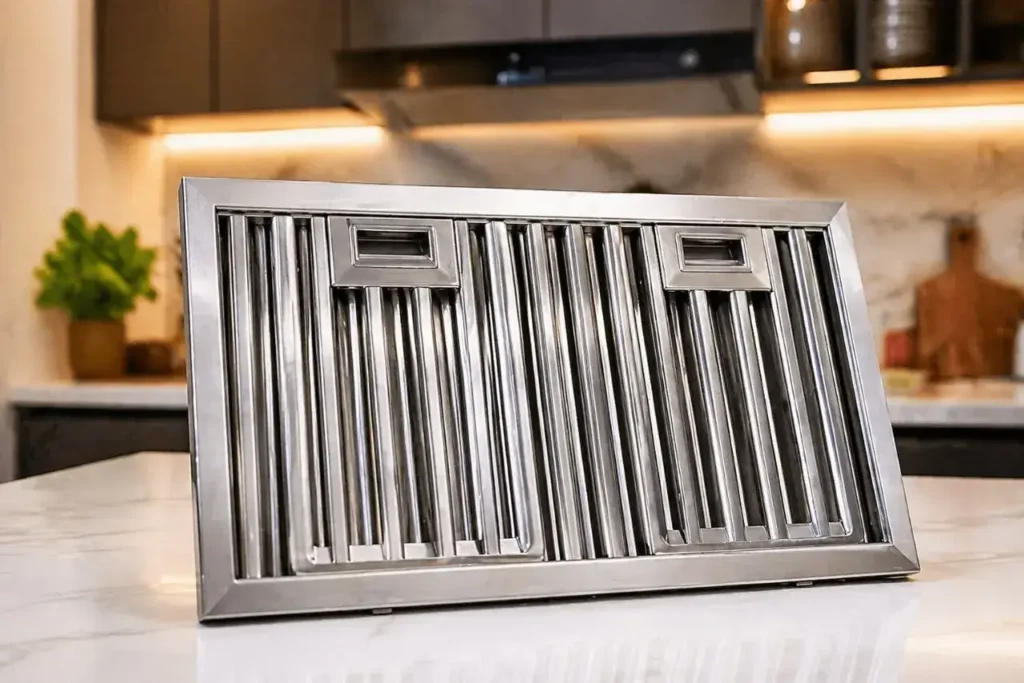 stainless steel baffle filter