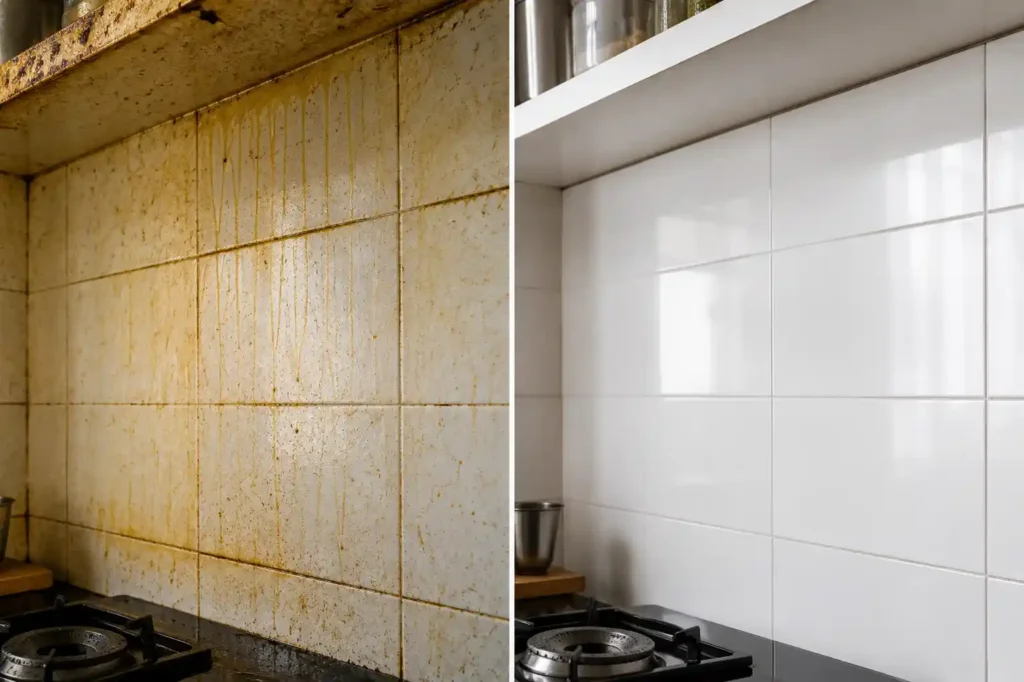 3 Kitchen makeover from grime to shine