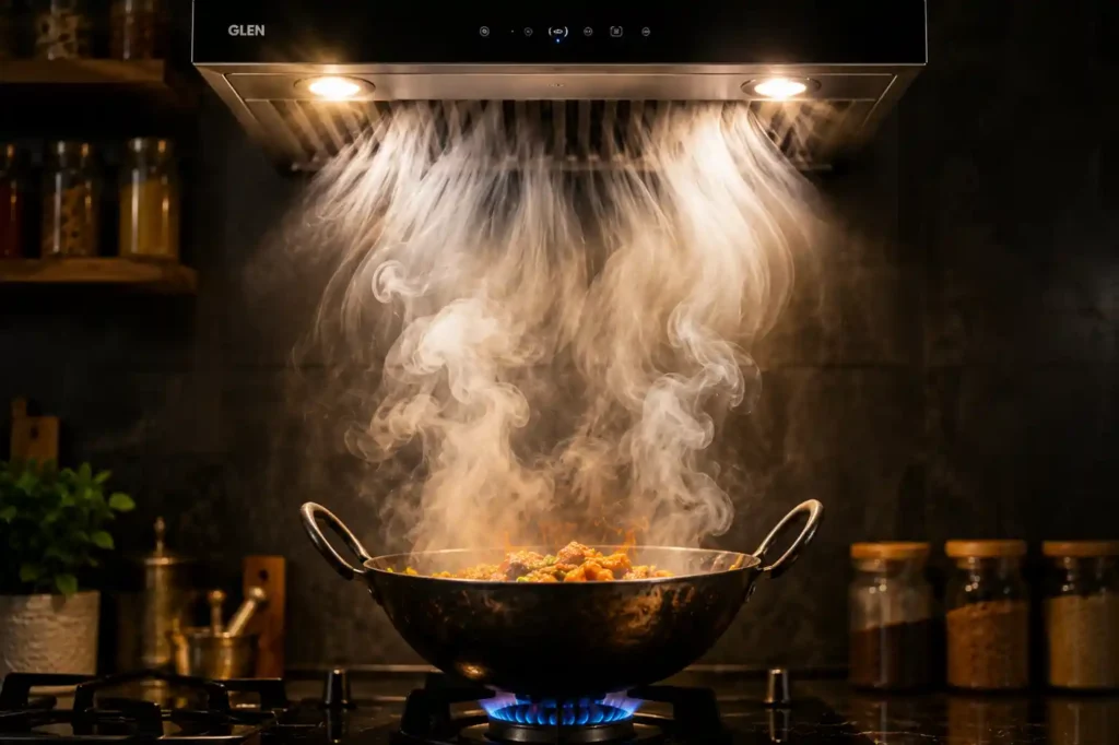 6 Sizzling stir-fry under the range hood