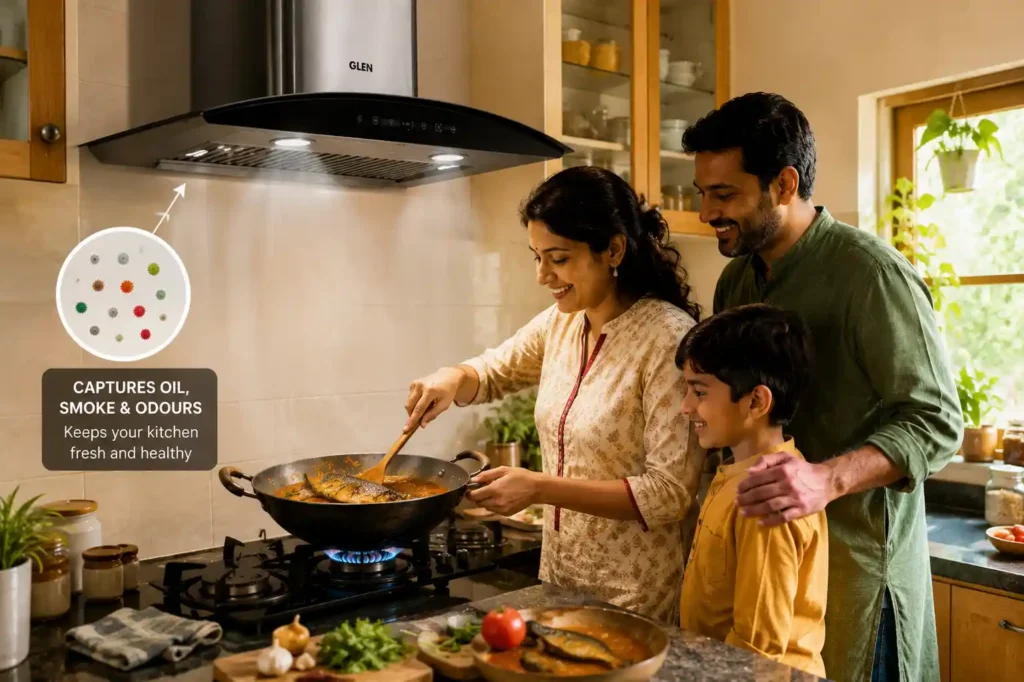 8 Cooking together in a cozy kitchen