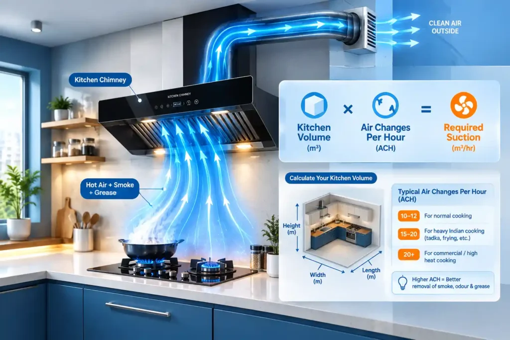 2 Kitchen Chimney Airflow Guide