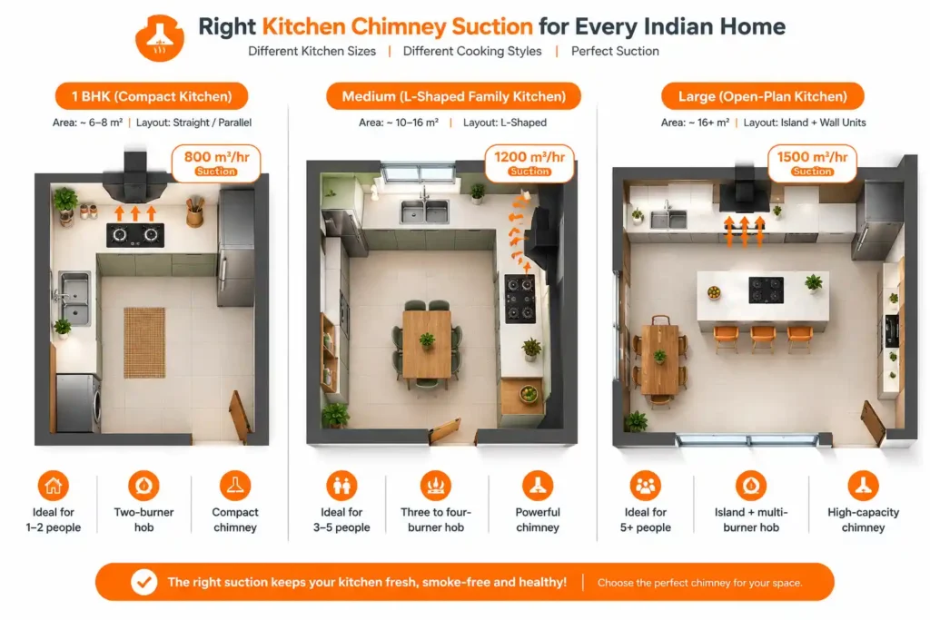 4 Kitchen Chimney Suction Guide