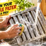 Kitchen chimney cleaning and maintenance