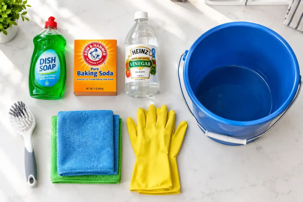 3 Organized Kitchen Cleaning Essentials How to Clean a Kitchen Chimney at Home
