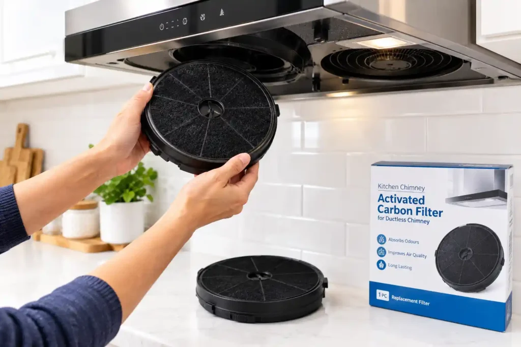 6 Replacing a Range Hood Carbon Filter