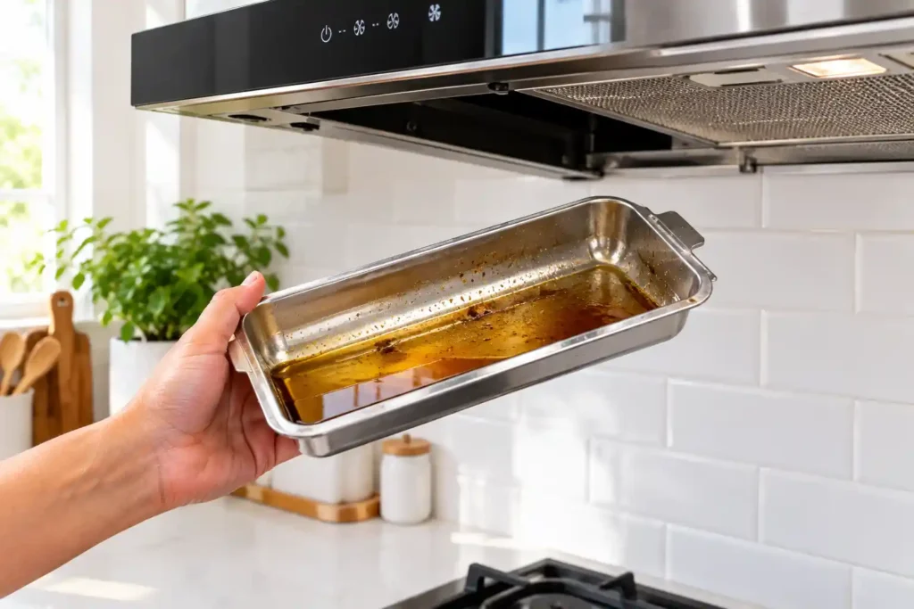 7 Cleaning the Range Hood Oil Tray